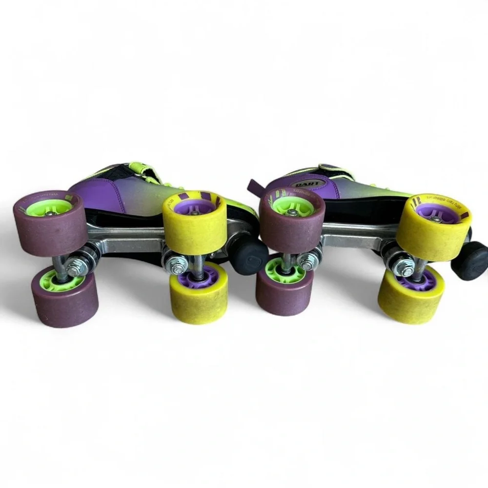 Riedell Quad Roller Skates - Dart Ombre- Fade Color
 Size 4 (Women’s 4.5/5) - Picture 5 of 7